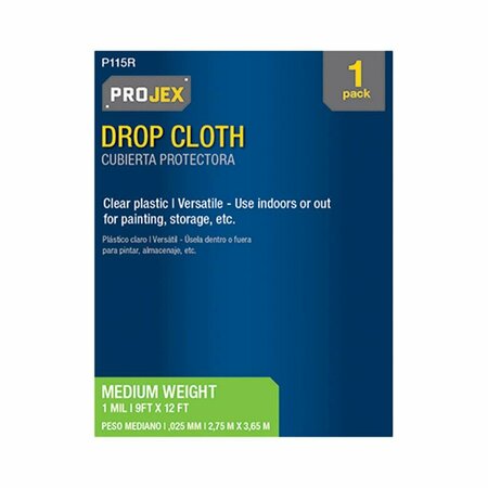 POSDATAS 1 mil Plastic Drop Cloth PO3304245